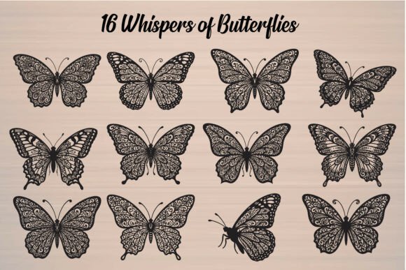 Download 16 Whispers of Butterflies SVG Bundle - Butterflies svg Collection