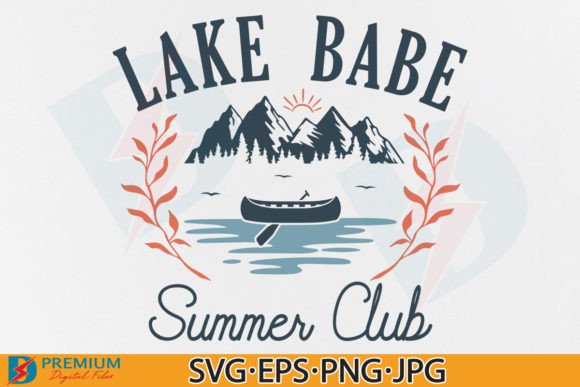 Download Lake PNG, Lake Babe Summer Club SVG - Lake babe Collection
