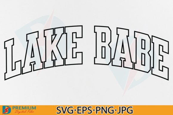 Download Lake Babe SVG Design,Summer Vacation PN - Lake babe Collection