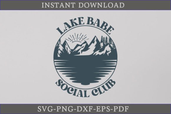 Download Lake Babe Social Club Summer Lake Shirt - Lake babe Collection