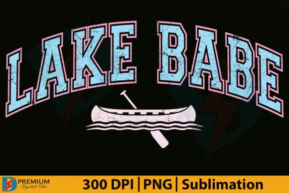 Download Lake Babe PNG, Summer Vacation Design - Lake babe Collection