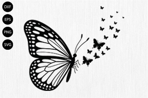 Download Flying Butterflies Svg Butterfly Clipart - Butterflies svg Collection