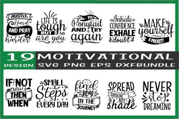 Download Motivation SVG BUNDLE - Motivation svg Collection