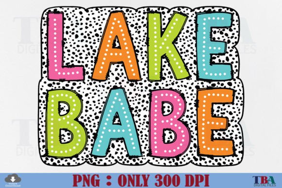 Download Lake Babe PNG Summer Vacation Dalmatian - Lake babe Collection