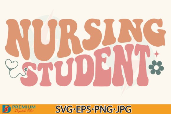Download Nursing Student SVG PNG, Retro Nurse - Student svg Collection